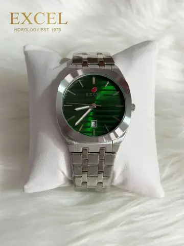 XCEL Emerald Green Dial Stainless Steel Men's Watch
